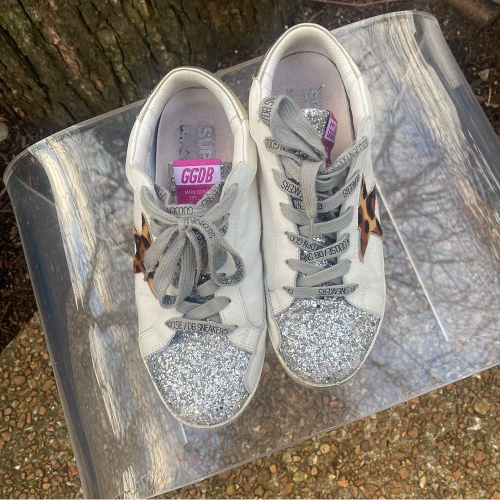 Golden Goose Sparkle Toe Sneaker